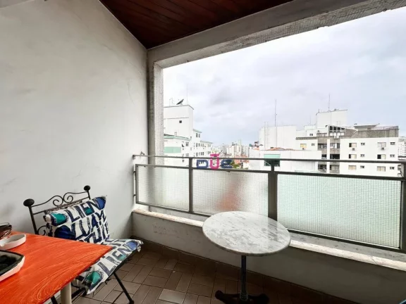 Imagem Apartamento com 2 dormitórios à venda, 97 m² por R$ 490.000,00 - Marapé - Santos/SP