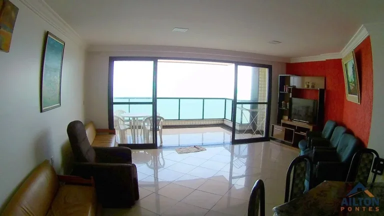 Imagem Apartamento com 4 Quartos Frente p/ Mar à Venda na Praia do Morro - Guarapari/ES