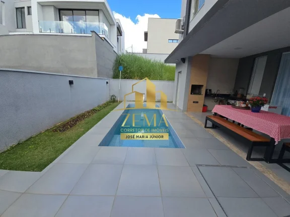 Imagem Sobrado Condominio, 4 Dorm, 219m2 Constr. X 288m2, Piscina, Amplo Gourmet,