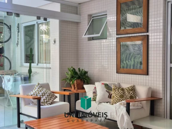 Imagem Apartamento de design elegante no Centro de Guarapari com 3 quartos, suite, área gourmet e 2 vagas de garagem