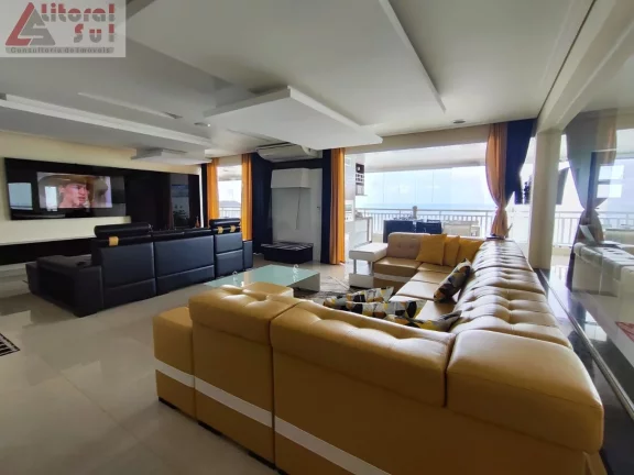 Imagem Imperdível oportunidade: Apartamento de luxo com 3 suítes e 4 vagas na Aviação, Praia Grande-SP!