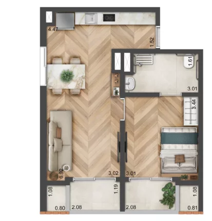 Imagem APARTAMENTO RESIDENCIAL em São Paulo - SP, Pinheiros