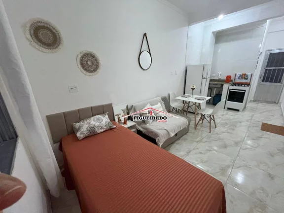 Imagem Kitnet à venda, 30 m² por R$ 215.000,00 - Aviação - Praia Grande/SP