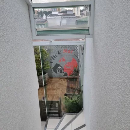 Imagem Sobrado Estudo permuta ,3 dorms 1 suíte, ampla sala de estar, jardim de inverno, 2 vagas ,bairro Jardim Stella ,Santo André