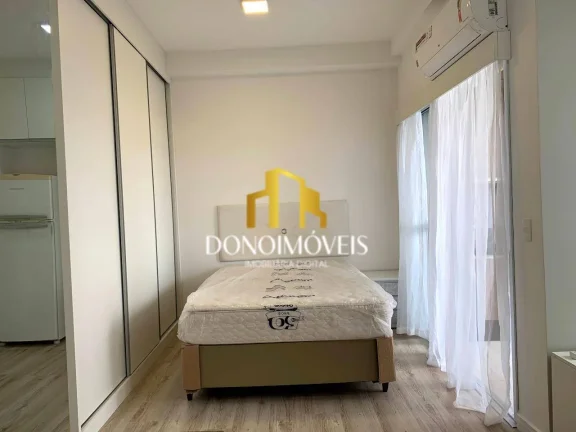 Imagem Venha se encantar com esse espetacular loft de 37 metros no condomínio Marco Zero Mix. O imóvel po...