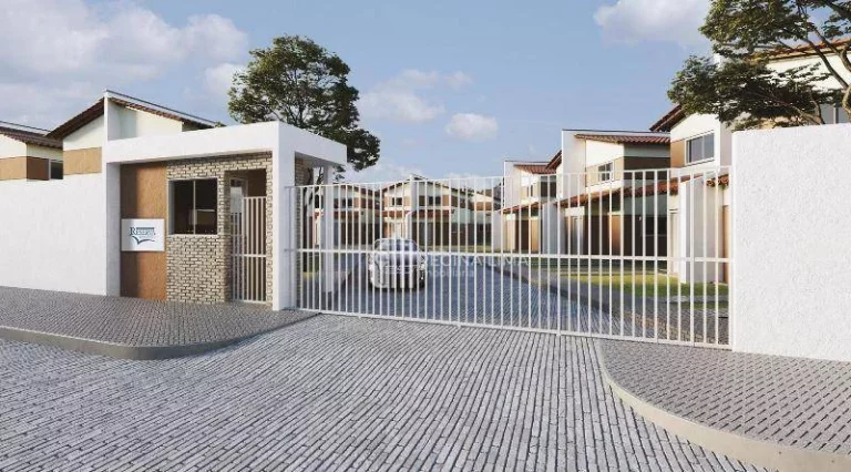 Imagem Casa com 2 dormitórios à venda por R$ 162.166,00 - Condomínio RESERVA DO LESTE 2 - Vale do Gavião - Teresina/PI