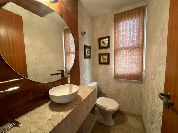 Imagem Apartamento 131M², 3Q, 3 Suítes, 5 Banheiros, 3 Vagas, Academia, Piscina, Sauna, Churrasqueira, Brinquedoteca, Mobiliado, Salão de Festas, SPA.