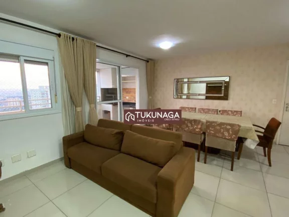 Imagem Apartamento com 3 Quartos 2 Vagas, vista livre à venda, 95 m² por R$ 1.010.000 - Vila Augusta - Guarulhos/SP