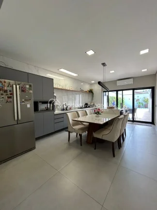 Imagem Casa nova no Condomínio Aurora em Paulínia em terreno de trezentos metros com três quartos sendo ...
