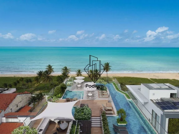 Imagem Flats com terraço localizado na beira- mar da praia do Bessa - FL0828
