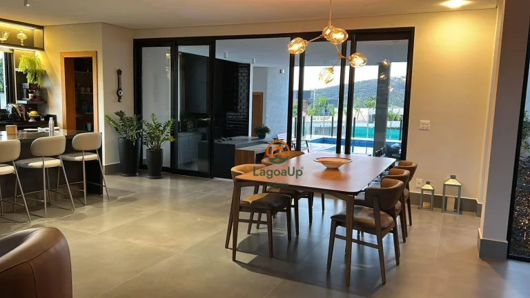 Imagem Casa com 4 dormitórios à venda, 340 m² por R$ 3.800.000,00 - Condomínio Vitória Golf - Lagoa Santa/MG