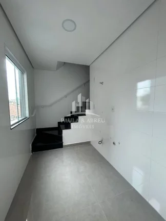 Imagem Cobertura 76m², 2 Dormitórios, com e sem suíte, 1 vaga em Utinga, Santo André