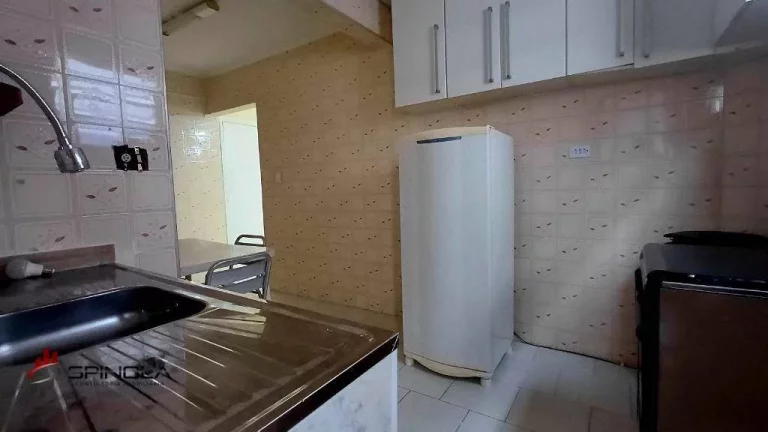 Imagem Apartamento com 1 dormitório à venda, 42 m² por R$ 225.000,00 - Canto do Forte - Praia Grande/SP