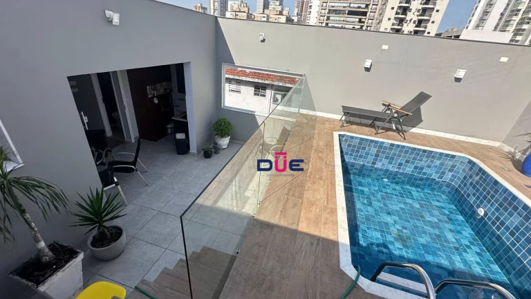 Imagem Cobertura com 3 dormitórios à venda, 180 m² por R$ 1.550.000,00 - Boqueirão - Santos/SP