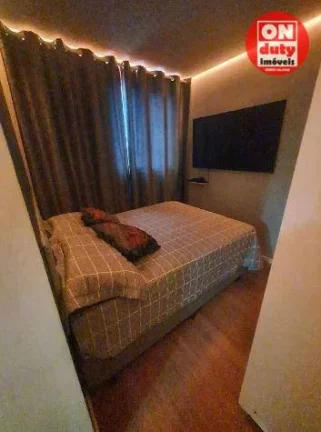Imagem Apartamento com 2 dormitórios à venda, 39 m² por R$ 290.000,00 - Castelo - Santos/SP