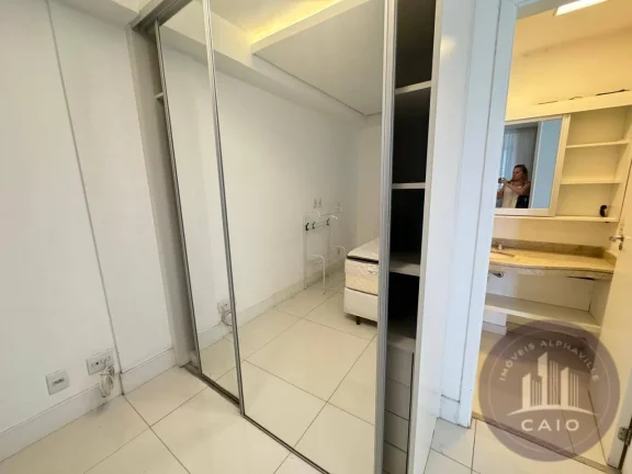 Imagem Apartamento mobiliado 51m² para aluguel, R$ 4.500 mês- Alphaville/SP