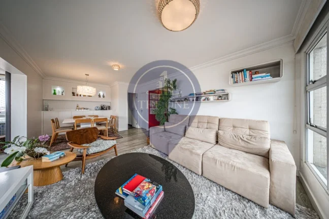 Imagem Impecável apartamento de 3 quartos e 3 suítes no Ipiranga, São Paulo - 130m², 2 salas, 5 banheiros e 3 vagas de garagem