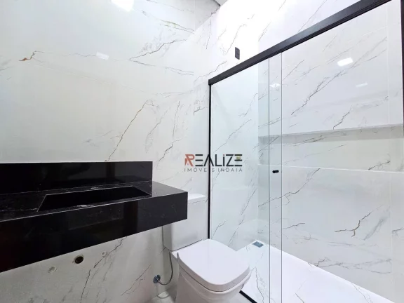 Imagem Casa com design moderno e padrão de condomínio – À venda por R$ 770.000 em Indaiatuba/SP