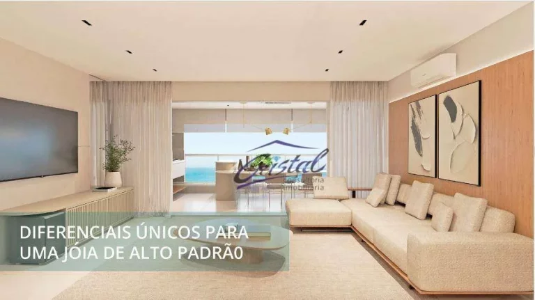 Imagem Apartamentos com 3 suítes FRENTE PARA O MAR no Canto do Forte - Praia Grande