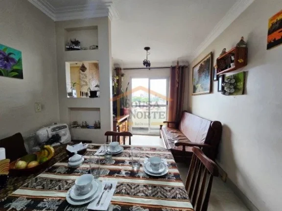 Imagem Apartamento com 49,6 m², composto por 2 dormitórios, sala para dois ambientes, varanda, cozinha, l...