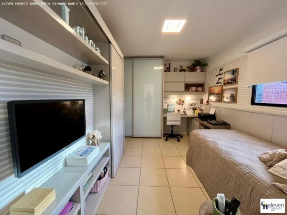 Imagem APARTAMENTO DE ALTO PADRÃO NO PITUBA VILLE: CONFORTO E LAZER COMPLETO COM 4 SUITES INFRA E TRES VAGAS 