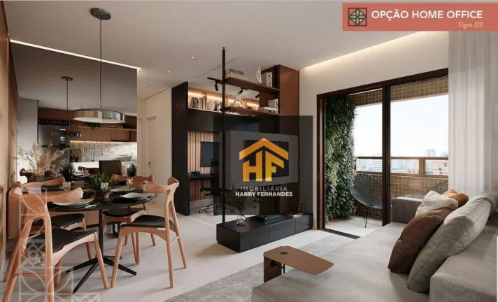 Imagem Apartamento com 3 dormitórios à venda, 60 m² por R$ 559.000,00 - Boa Vista - Recife/PE