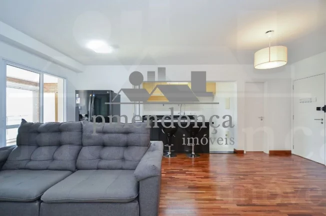 Imagem Apartamento com 94 m², varanda gourmet com churrasqueira, living integrado a cozinha, lavabo, 2 Sui...