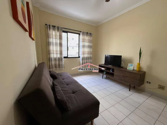 Imagem Apartamento com 1 dormitório à venda, 46 m² por R$ 300.000 - Tupi - Praia Grande/SP