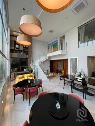 Imagem A 5ª Avenida selecionou esse exclusivo DUPLEX decorado pé direito de 6 metros, 200 m² piscina privativa no Charmoso Edifício LUMIERE Horto Florestal
