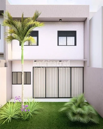 Imagem Casa à Venda no Condomínio Morada das Flores em Cambé com 3 Quartos, Suíte com Closet, Ambientes Integrados e Iluminação em LED