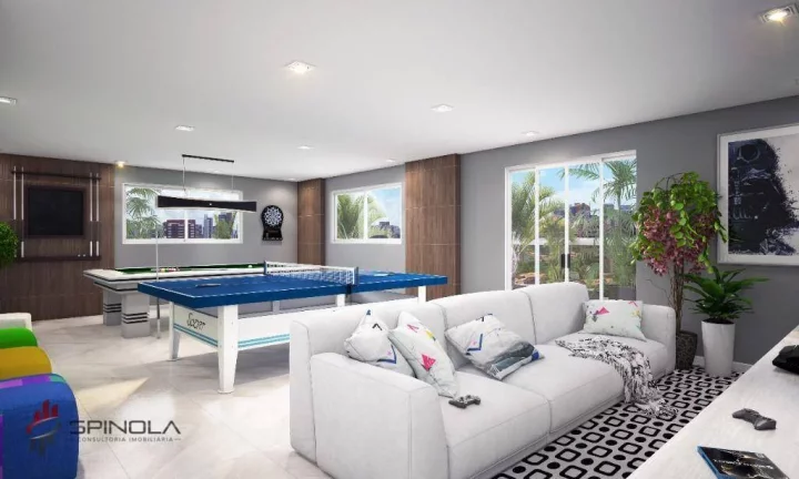Imagem Apartamento com 2 dormitórios à venda, 79 m² por R$ 715.950,00 - Boqueirão - Praia Grande/SP