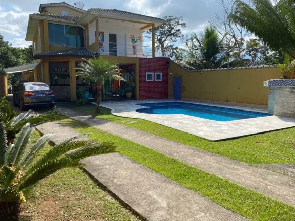Imagem Sobrado com 5 dormitórios à venda, 375 m² por R$ 900.000,00 - Balneario Mogiano - Bertioga/SP