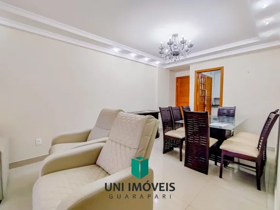 Imagem Apartamento espaçoso em Guarapari centro com 2 quartos, suíte, 2 varandas e área externa gourmet