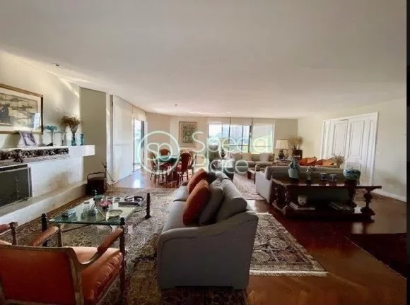 Imagem Excelente apartamento em Higienópolis com 350m² de área privativa, 4 suítes e 4 vagas na garagem...