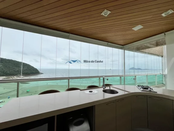 Imagem Linda Cobertura para Venda de Frente para o Mar, com Piscina Privativa com 4 suítes, 3 vagas, 300m², Riviera de São Lourença, Bertioga