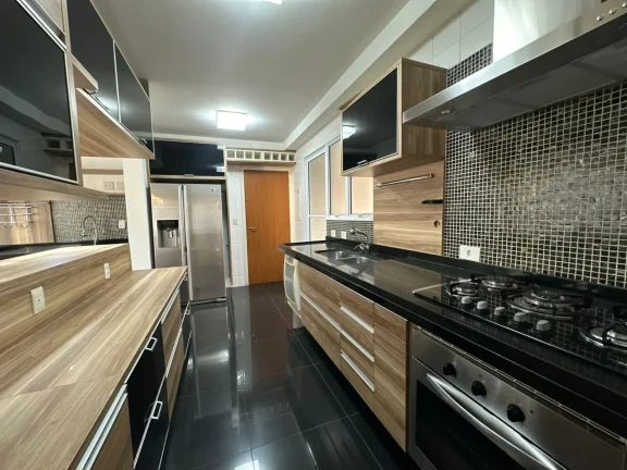 Imagem Apartamento 131M², 3Q, 3 Suítes, 5 Banheiros, 3 Vagas, Academia, Piscina, Sauna, Churrasqueira, Brinquedoteca, Mobiliado, Salão de Festas, SPA.