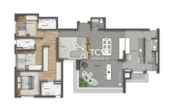 Imagem Apartamento Padrão 4 dorm