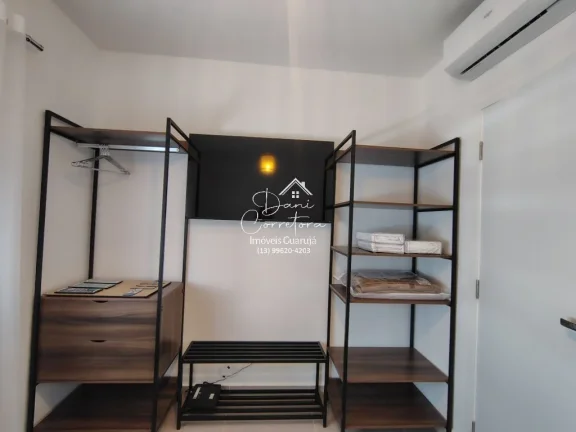 Imagem Apartamento novo com lazer em Guarujá-SP, Pitangueiras: 2 quartos, 1 suíte, 2 salas, 2 banheiros, 1 vaga, 80m². Venha conferir!