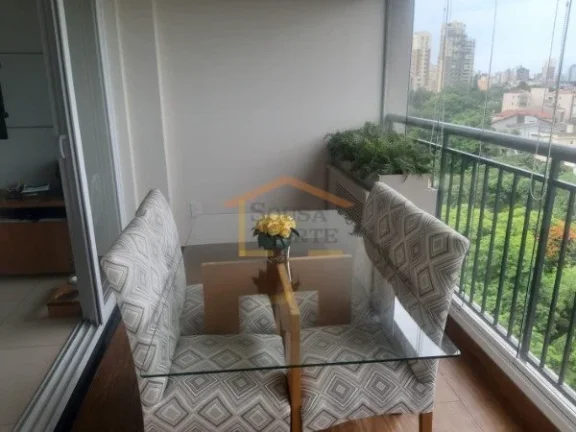 Imagem Apartamento em Santana com 42 m², 1 dormitório, 1 banheiro, varanda, Imóvel mobiliado com móveis...
