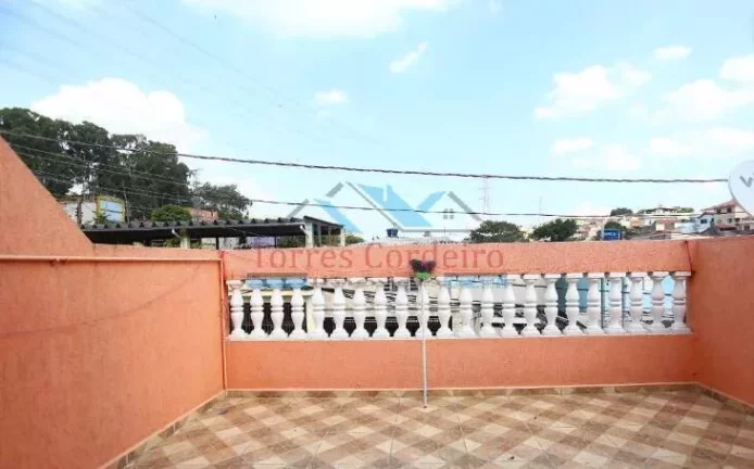 Imagem Sobrado com 3 dorm. + 2 vagas cobertas - Jd. Santos Dumond