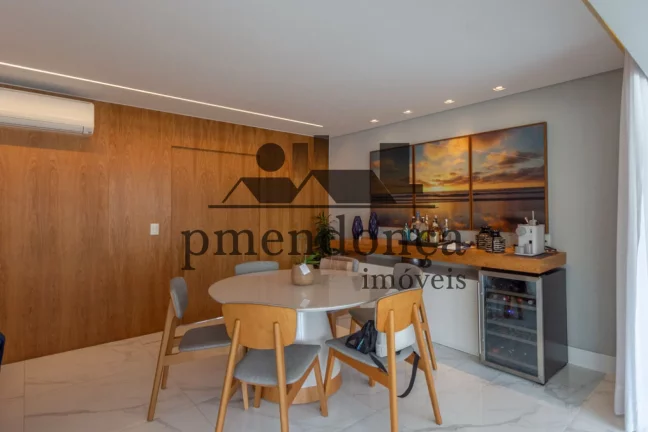Imagem Belíssimo apartamento em Perdizes com 3 suites e 4 vagas, 172m² mobiliado.