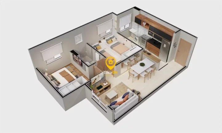 Apartamento com 2 Quartos à Venda, 47 m² em Vila Virgínia - Ribeirão Preto