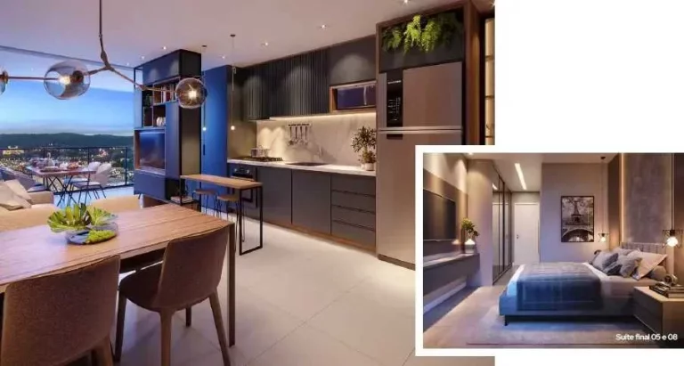 Imagem Apartamento em construção com 2 suítes e 1 vaga no bairro São Francisco de Assis em Camboriú SC