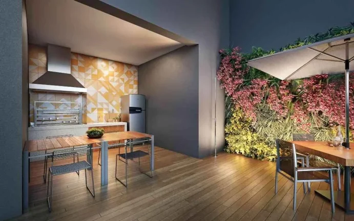 Imagem Os apartamentos são amplos e bem distribuídos, com plantas de 81m², sendo 2 suítes e 1 vaga para...