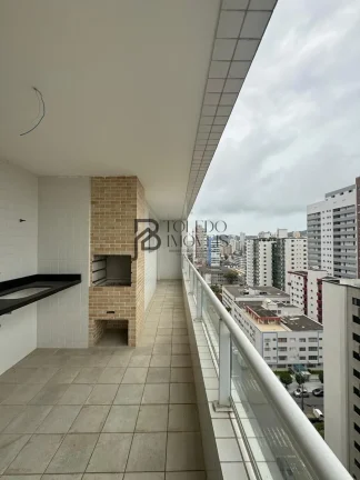 Imagem Apartamento de 140m² com 3 Dormitórios sendo 1 Suíte no bairro Canto do Forte - Praia Grande