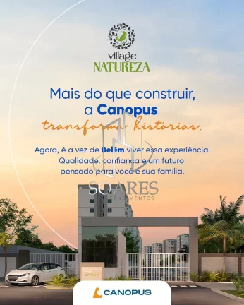 Imagem Village Natureza – 2 Quartos planejados + Espaço Fitness Equipado