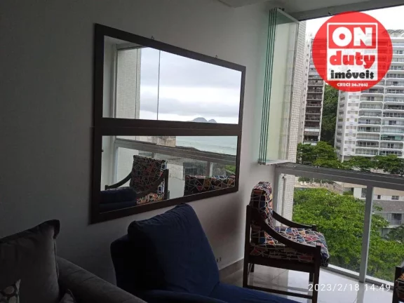 Imagem Apartamento com 3 dormitórios à venda, 110 m² por R$ 840.000,00 - Pitangueiras Praia - Guarujá/SP