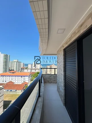 Imagem Apartamento 2 Dormitórios sendo 1 suíte a 200 metros do mar no bairro Caiçara - Praia Grande
