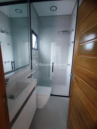 Imagem Casa tÃ©rrea em condomÃ­nio em PaulÃ­nia, com 140mÂ² de construÃ§Ã£o.
SÃ£o 3 dormitÃ³rios, todos suÃ...