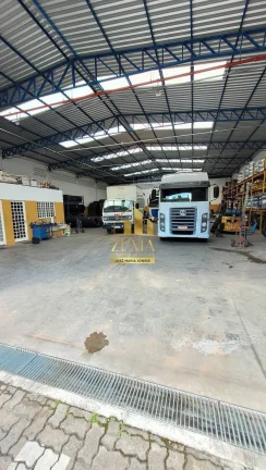Imagem Galpão industrial 500m2, pé direito alto, em condomínio fechado.